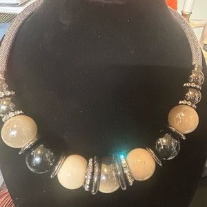 Beaded Baubles Choker style Necklace